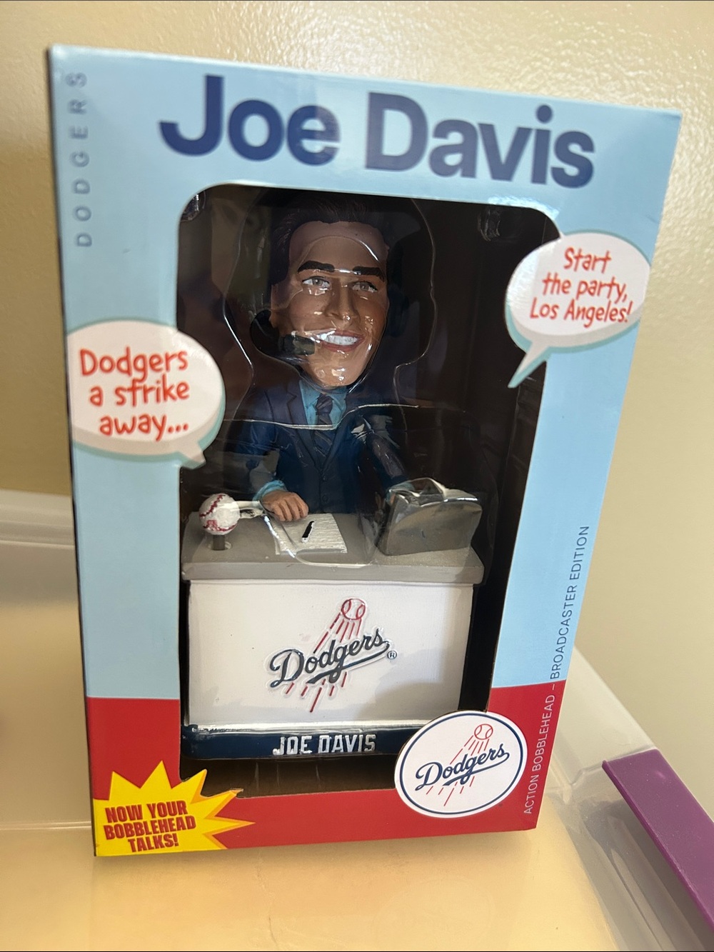 Joe Davis bobblehead